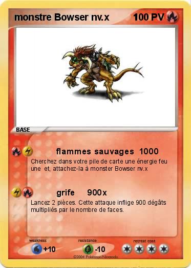 Pokemon monstre Bowser nv.x         1