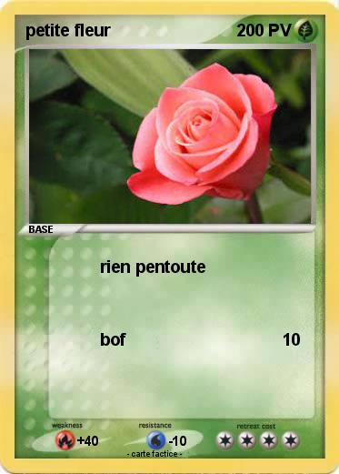 Pokemon petite fleur