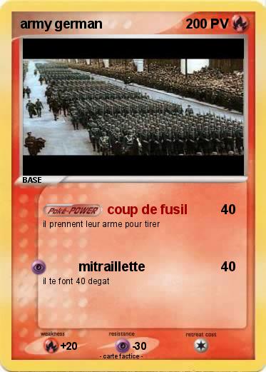 Pokemon army german