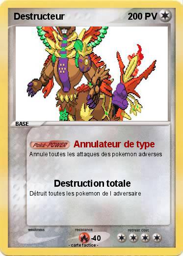 Pokemon Destructeur