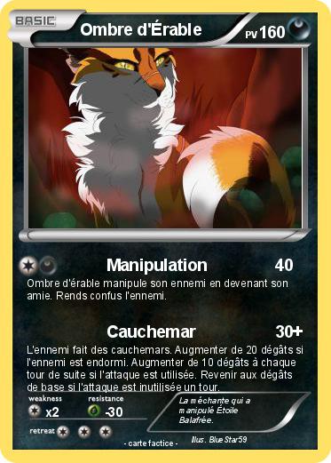 Pokemon Ombre d'Érable