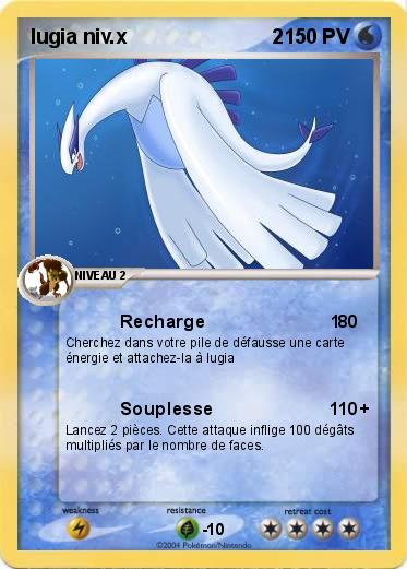 Pokemon lugia niv.x                          2