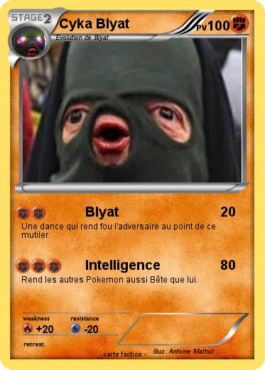 Pokemon Cyka Blyat