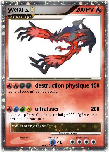 Pokemon yvetal