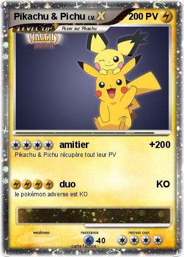 Pokemon Pikachu & Pichu