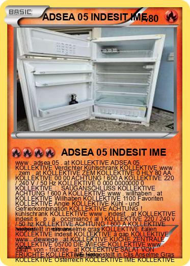 Pokemon ADSEA 05 INDESIT IME