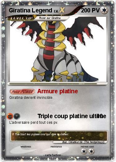 Pokemon Giratina Legend