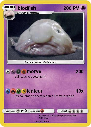 Pokemon blodfish