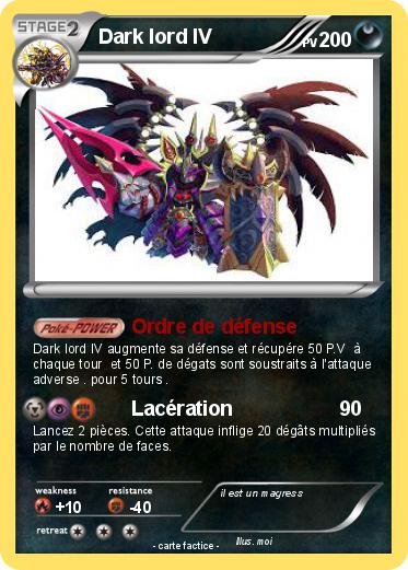 Pokemon Dark lord IV