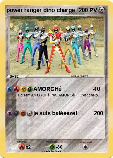 Pokemon power ranger dino charge