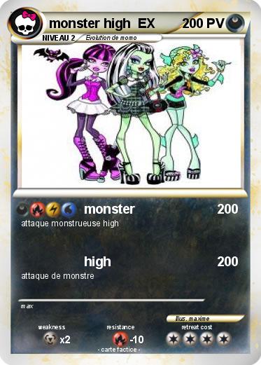 Pokemon monster high  EX