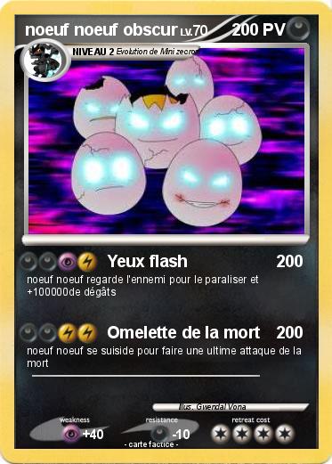Pokemon noeuf noeuf obscur