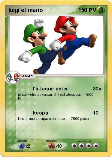 Pokemon luigi et mario