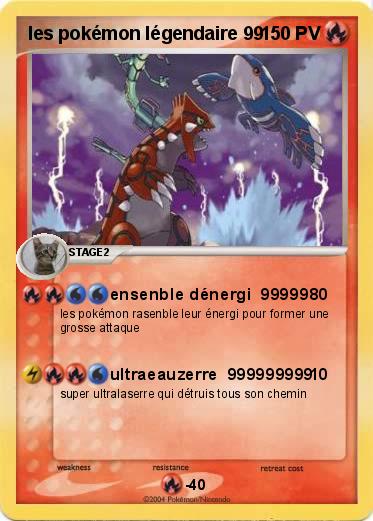 Pokemon les pokémon légendaire 99