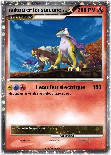 Pokemon raikou entei suicune