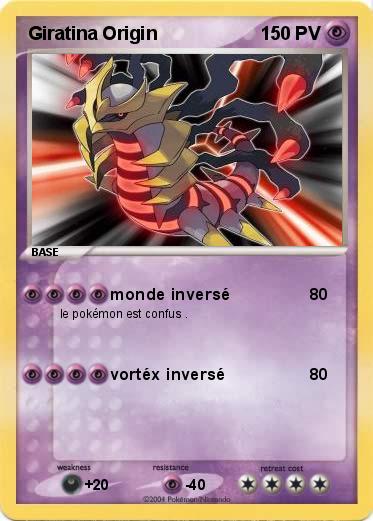 Pokemon Giratina Origin 