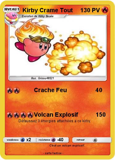Pokemon Kirby Crame Tout