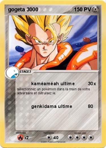 Pokemon gogeta 3000