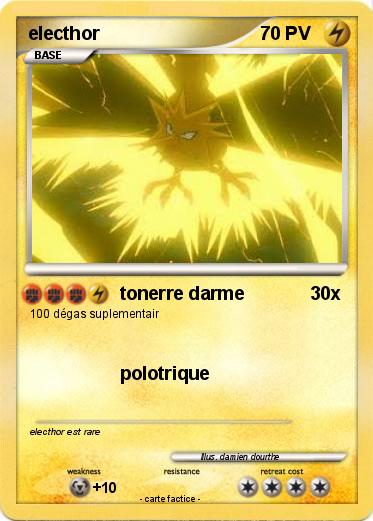 Pokemon electhor