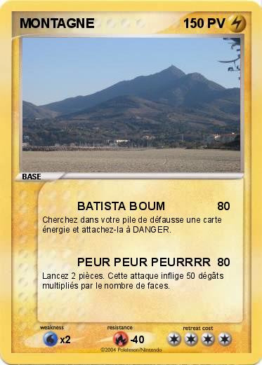 Pokemon MONTAGNE