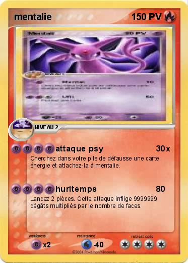 Pokemon mentalie