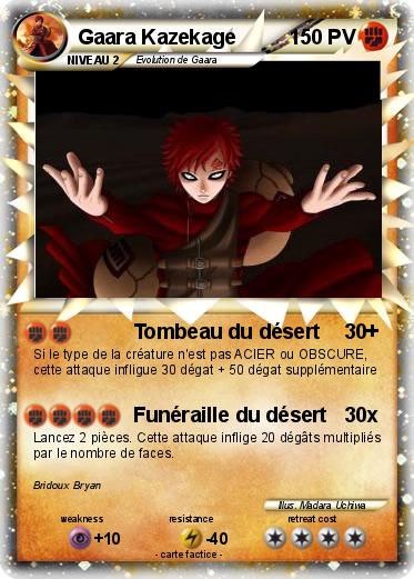 Pokemon Gaara Kazekage
