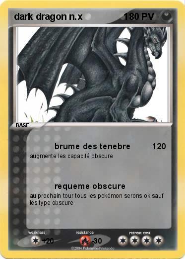 Pokemon dark dragon n.x                1