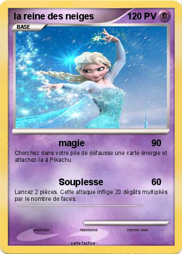Pokemon la reine des neiges