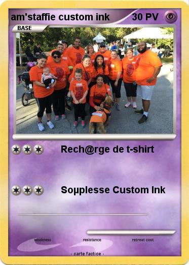 Pokemon am'staffie custom ink