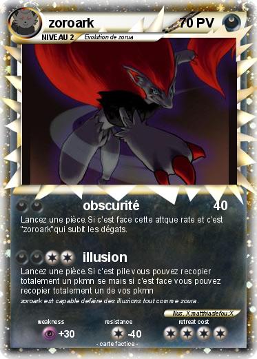 Pokemon zoroark
