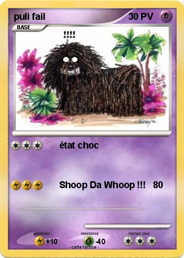 Pokemon puli fail