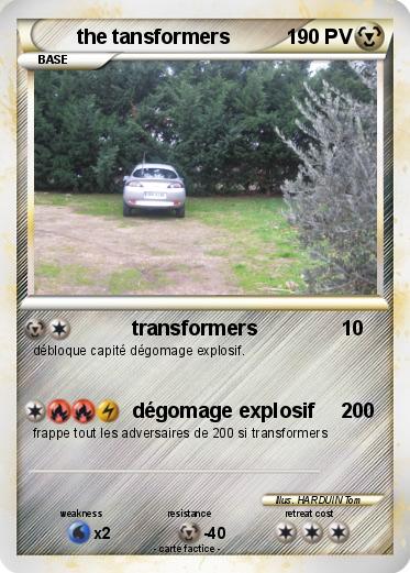 Pokemon the tansformers