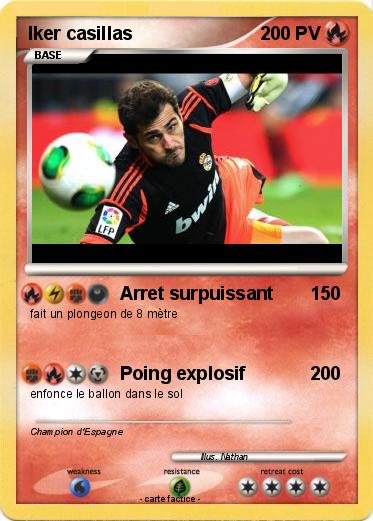 Pokemon Iker casillas