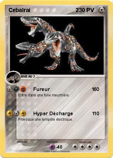 Pokemon Cebalrai                             2     