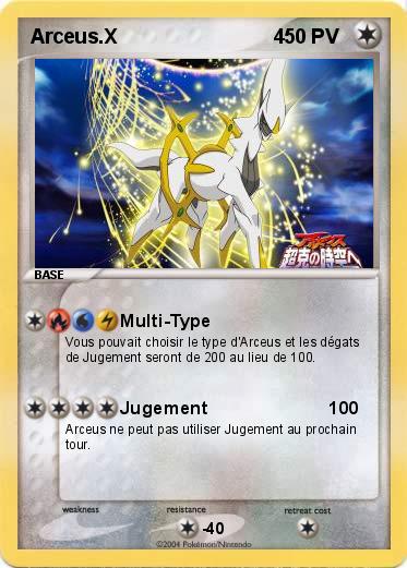 Pokemon Arceus.X                            4