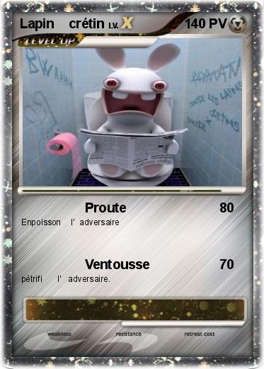 Pokemon Lapin    crétin