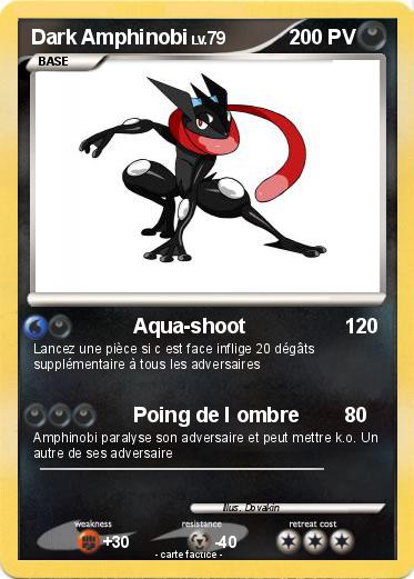 Pokemon Dark Amphinobi
