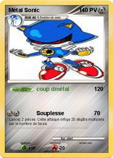 Pokemon Métal Sonic