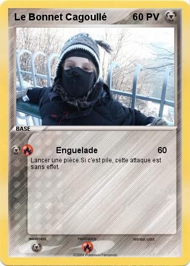 Pokemon Le Bonnet Cagoullé 