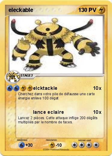 Pokemon eleckable