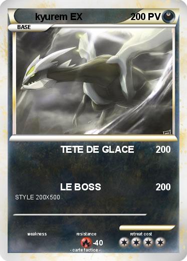 Pokemon kyurem EX