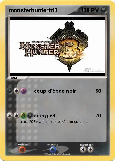 Pokemon monsterhuntertri3
