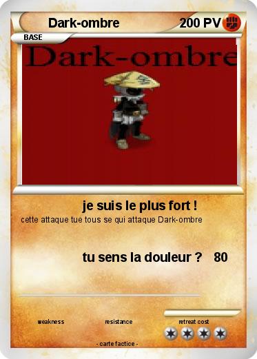 Pokemon Dark-ombre