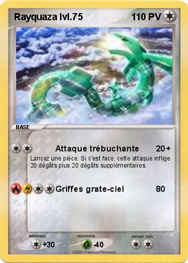 Pokemon Rayquaza lvl.75