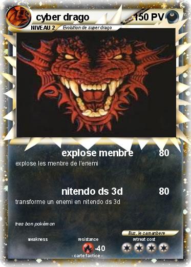 Pokemon cyber drago