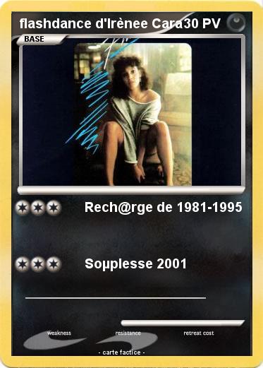 Pokemon flashdance d'Irènee Cara