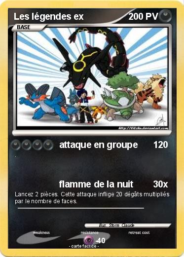 Pokemon Les légendes ex