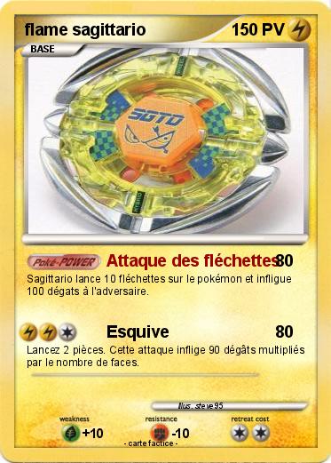 Pokemon flame sagittario