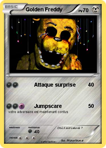 Pokemon Golden Freddy