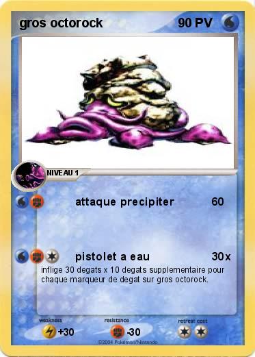 Pokemon gros octorock